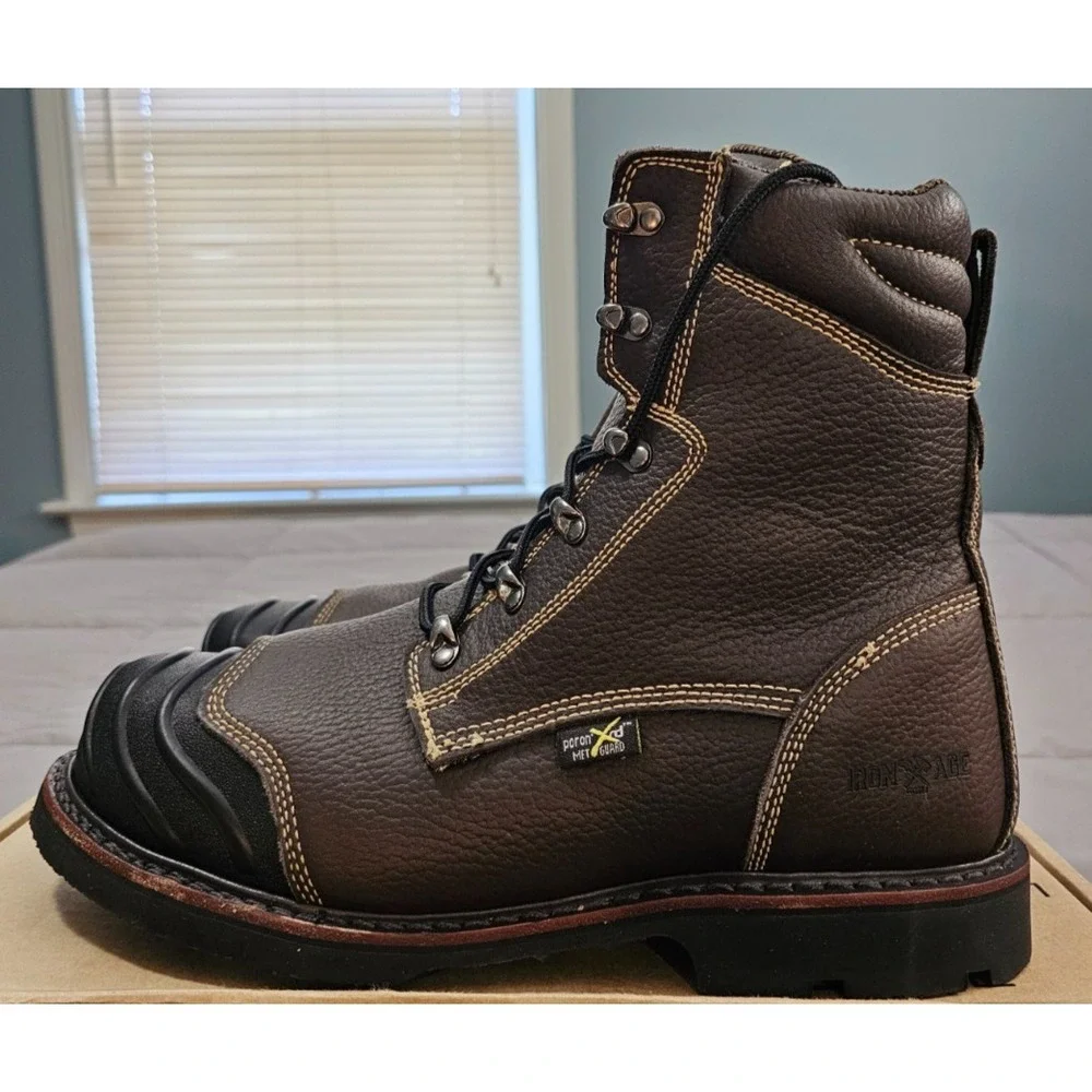 Iron Age® (Men's 11 M) Forgefighter™ Met Guard Smelter Safety Boots in  - $285